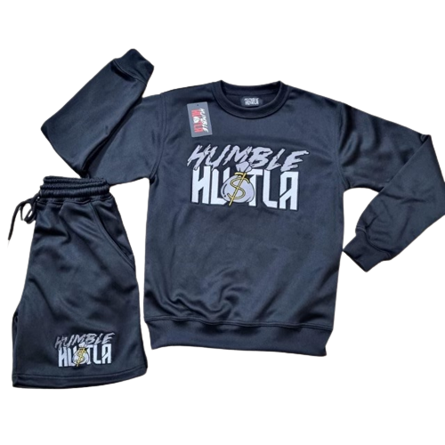 HH Black Crewneck Set